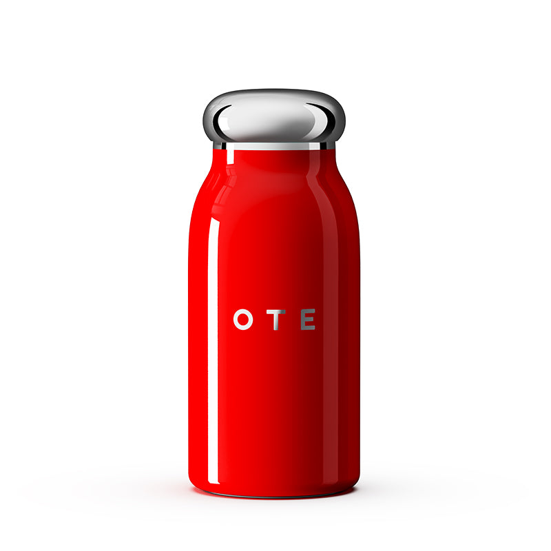 OTE Ultra-Light 350ml/500ml Vacuum Insulated Bottle – Seamless SUS316 Stainless Steel Water Bottle, 360° Leak-Proof Italian Retro Thermal Flask for Travel