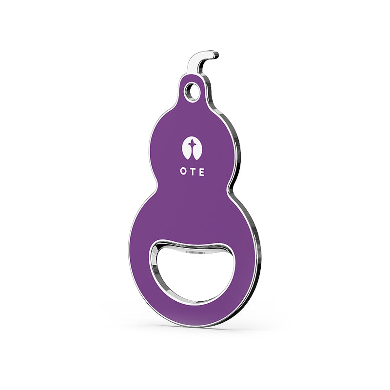 OTE Gourd Magnetic Bottle Opener for Fridge, Enamel Finish Beer Opener, 2-in-1 Refrigerator Magnet & Bottle Opener, Durable Anti-Scratch, Ideal for Home Bar, Kitchen & RV, Gift for Beer Lovers, Men, Husband, Father