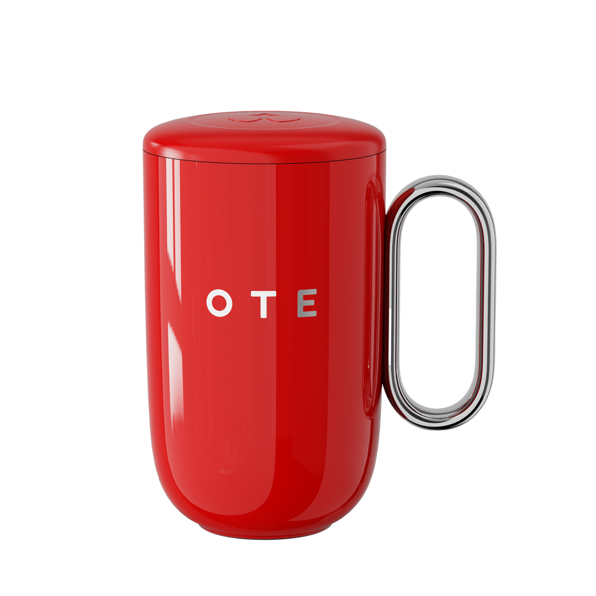 OTE Kaffeebecher mit Henkel, 350/220 ml (12 oz/8 oz) isolierter Kaffee-Reisebecher aus Edelstahl, doppelwandiger wiederverwendbarer Kaffeebecher