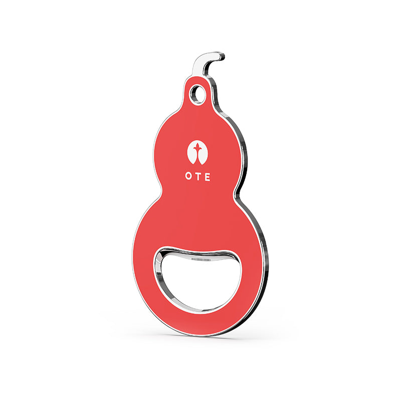 OTE Gourd Magnetic Bottle Opener for Fridge, Enamel Finish Beer Opener, 2-in-1 Refrigerator Magnet & Bottle Opener, Durable Anti-Scratch, Ideal for Home Bar, Kitchen & RV, Gift for Beer Lovers, Men, Husband, Father