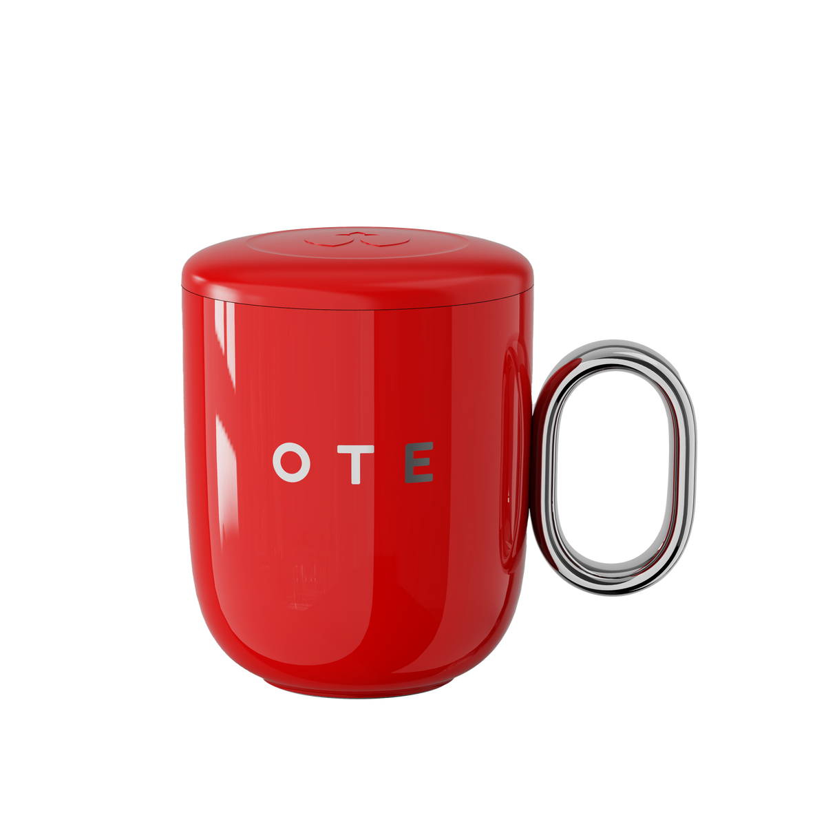 OTE Kaffeebecher mit Henkel, 350/220 ml (12 oz/8 oz) isolierter Kaffee-Reisebecher aus Edelstahl, doppelwandiger wiederverwendbarer Kaffeebecher